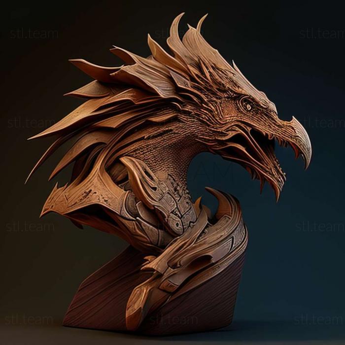 3D model Drakensbergena (STL)